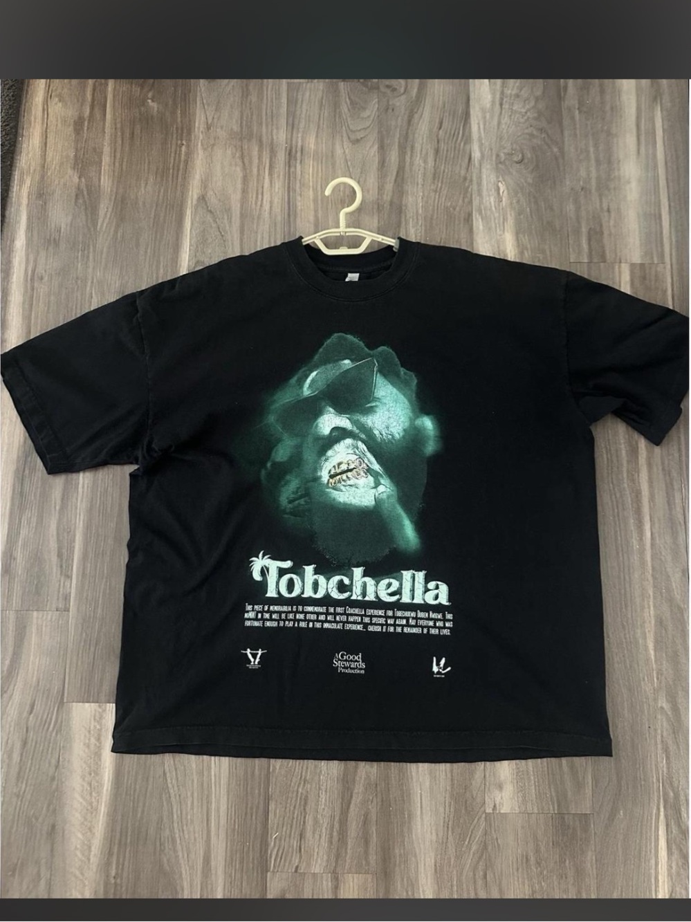 Tobe Nwigwe 2023 Coachella Merch T-Shirt 2XL XXL Tobchella Momints Album